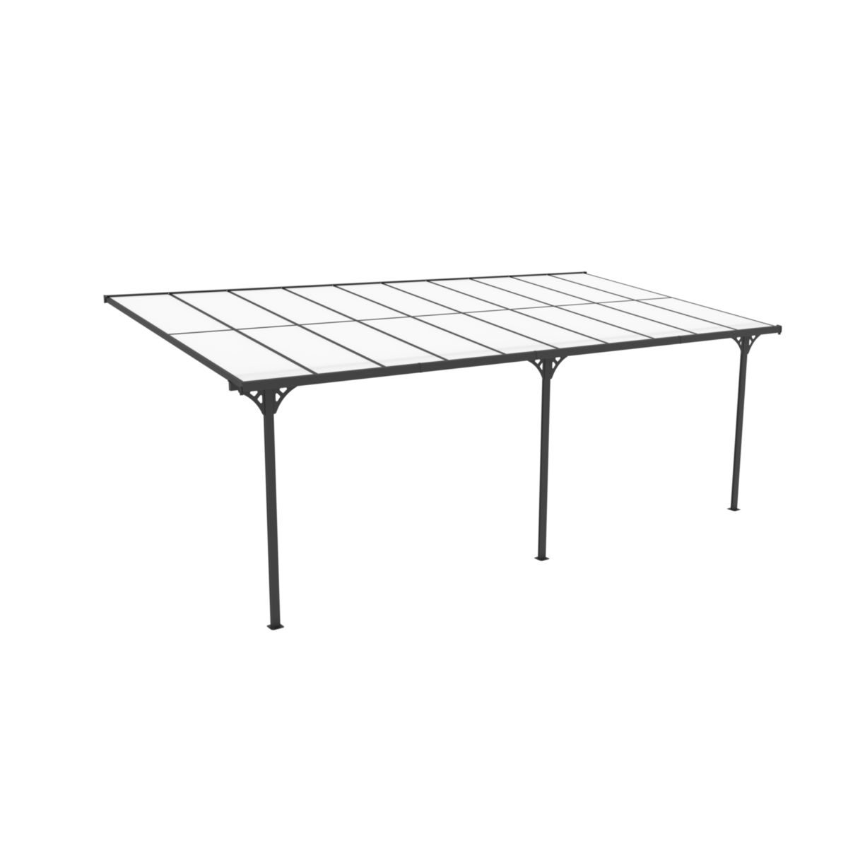 Westmann Terrassenüberdachung Bruce 617 300x617x270 cm