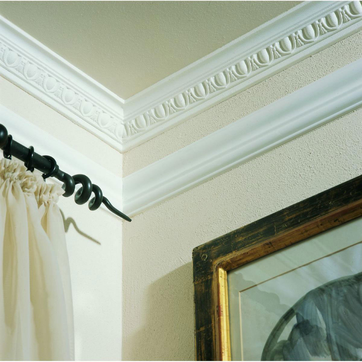 Zierprofil Emma 2 x 2 m weiß Bild 3