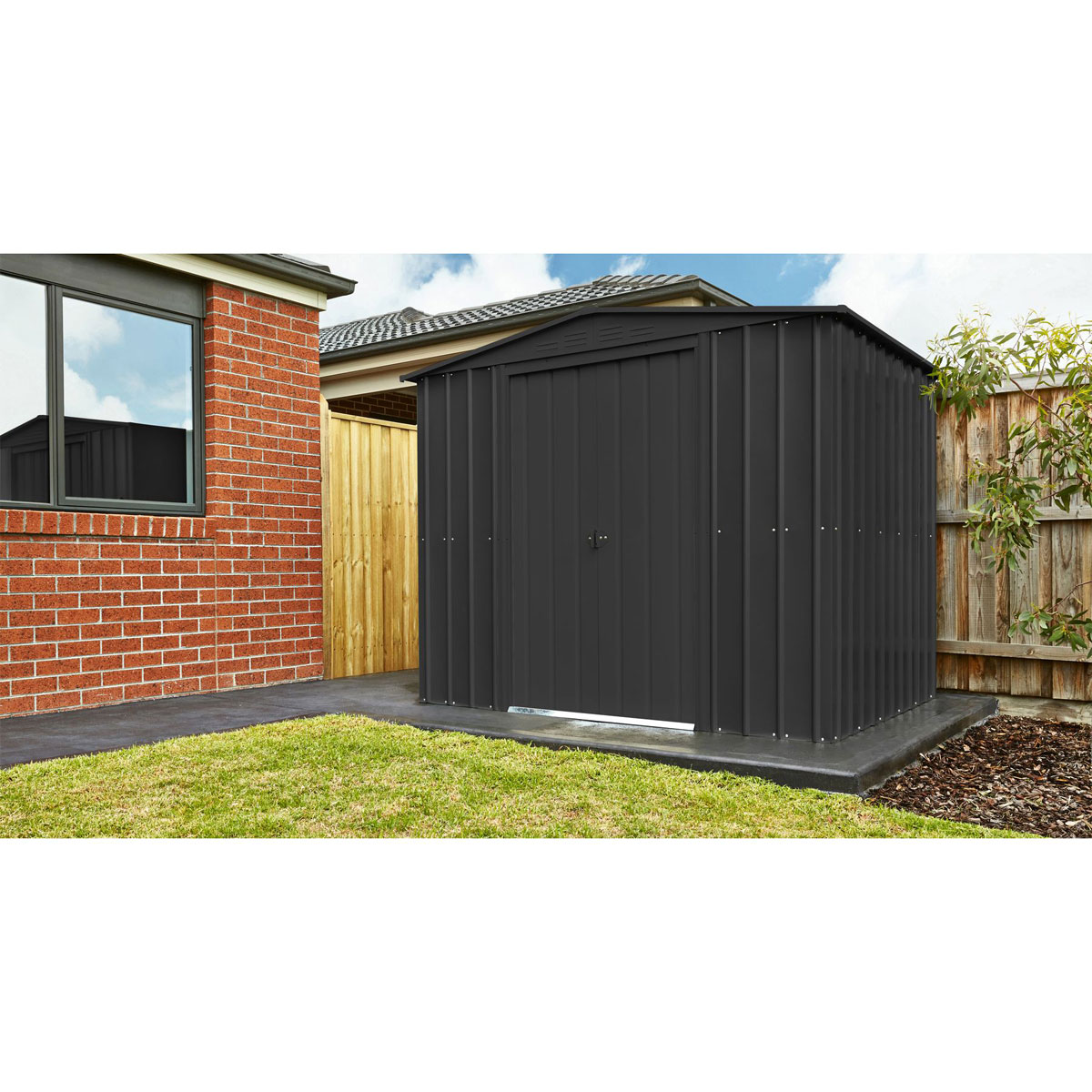 Globel Gerätehaus Dream 4,1m² anthrazit Bild 5