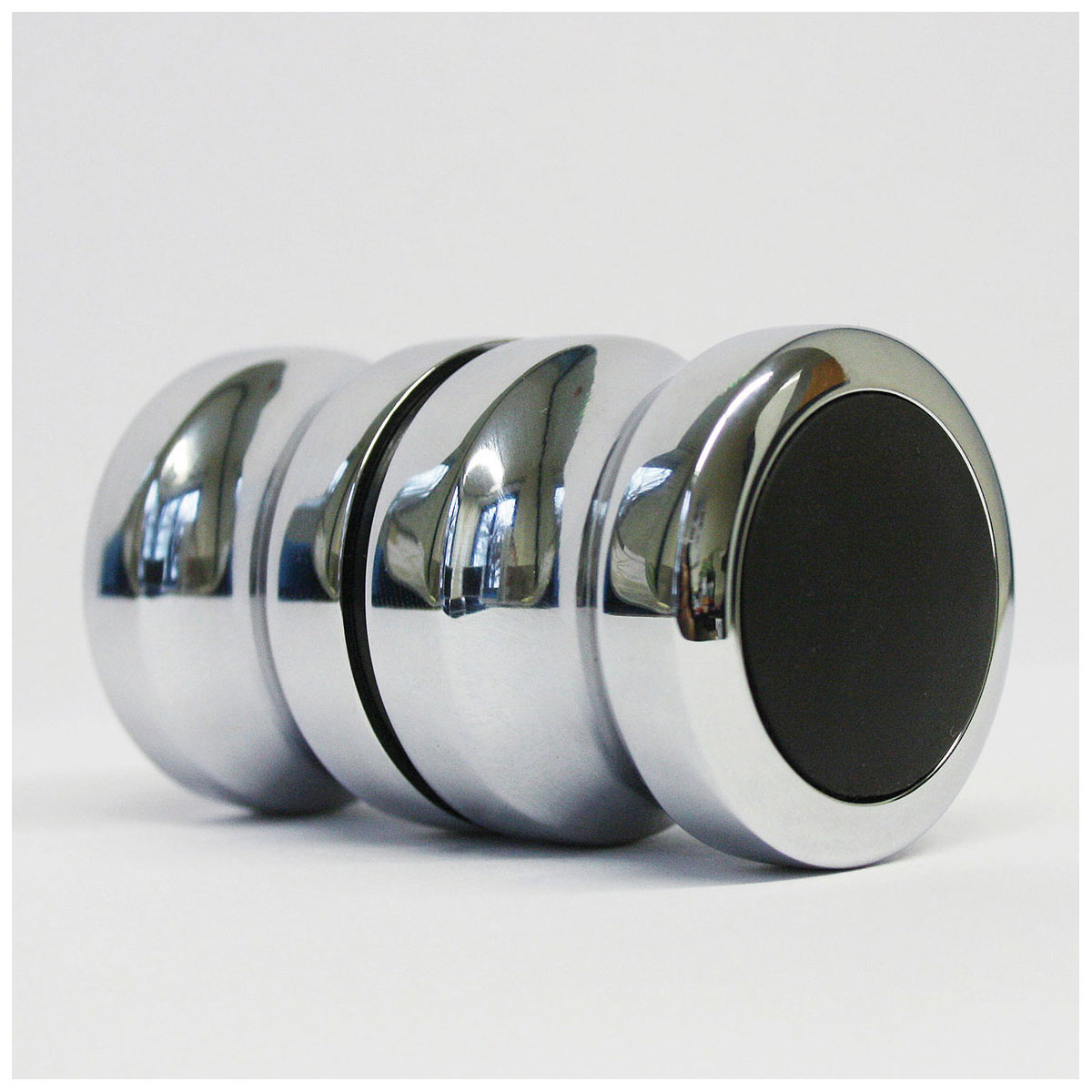 Breuer  Pendeltür Elana 6 für Nische, Alu chromeffektt, Klarglas, 900 mm Bild 3