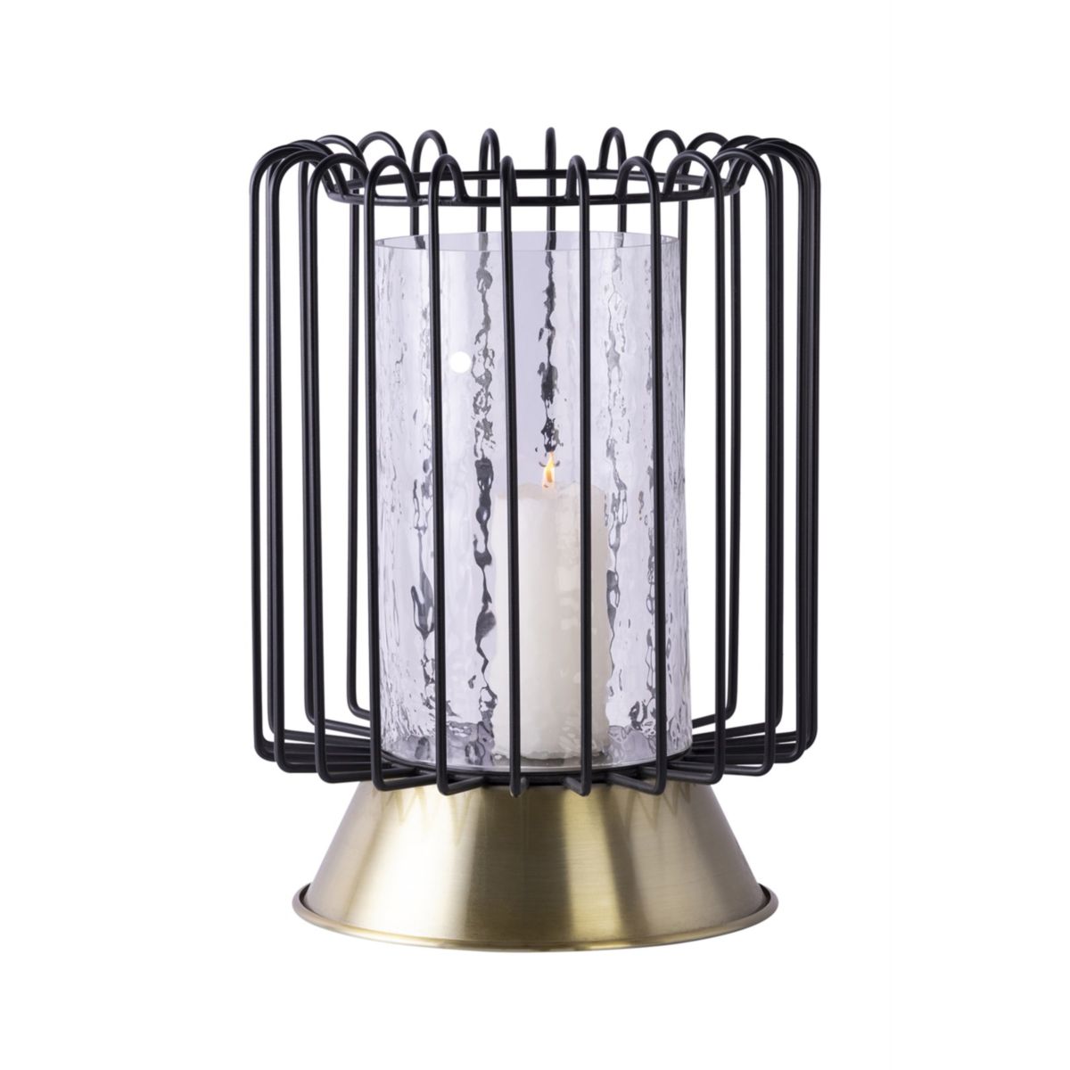 Kerzenständer Malibu 225 schwarz gold