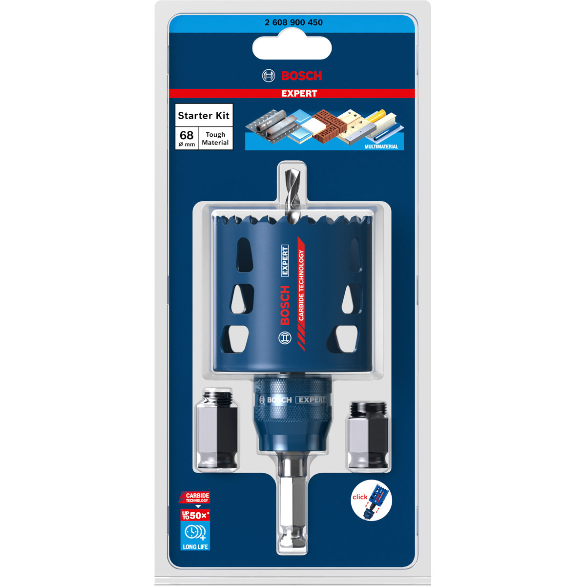 Bosch Professional  Expert Tough Material Lochsäge-Starter-Set 68 x 60 mm Bild 2