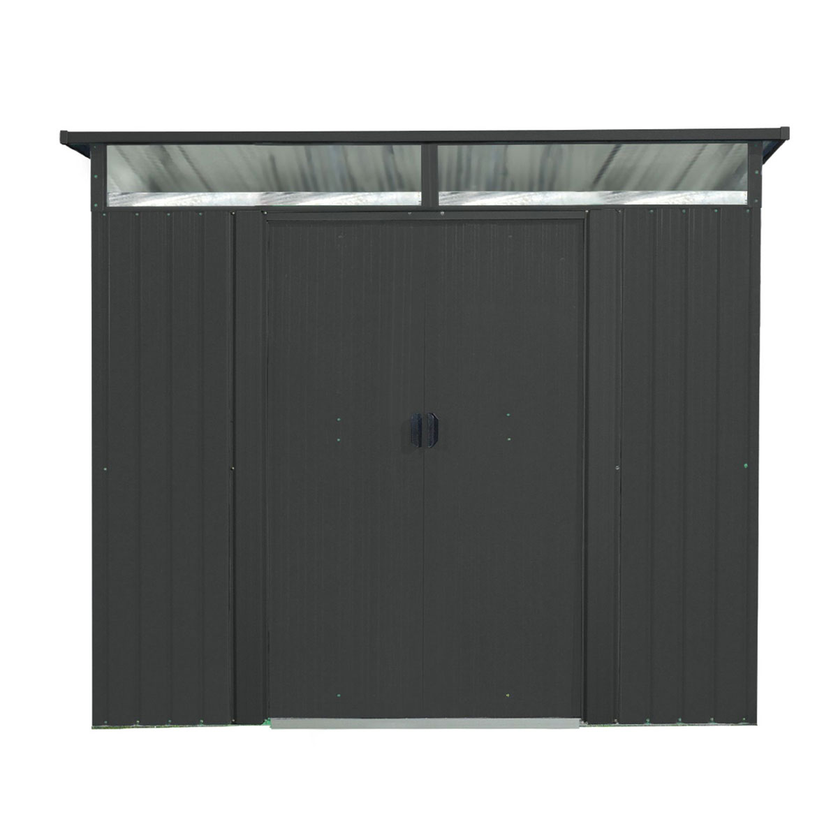 Pergart Gerätehaus Lübeck 4m² anthrazit matt Bild 2