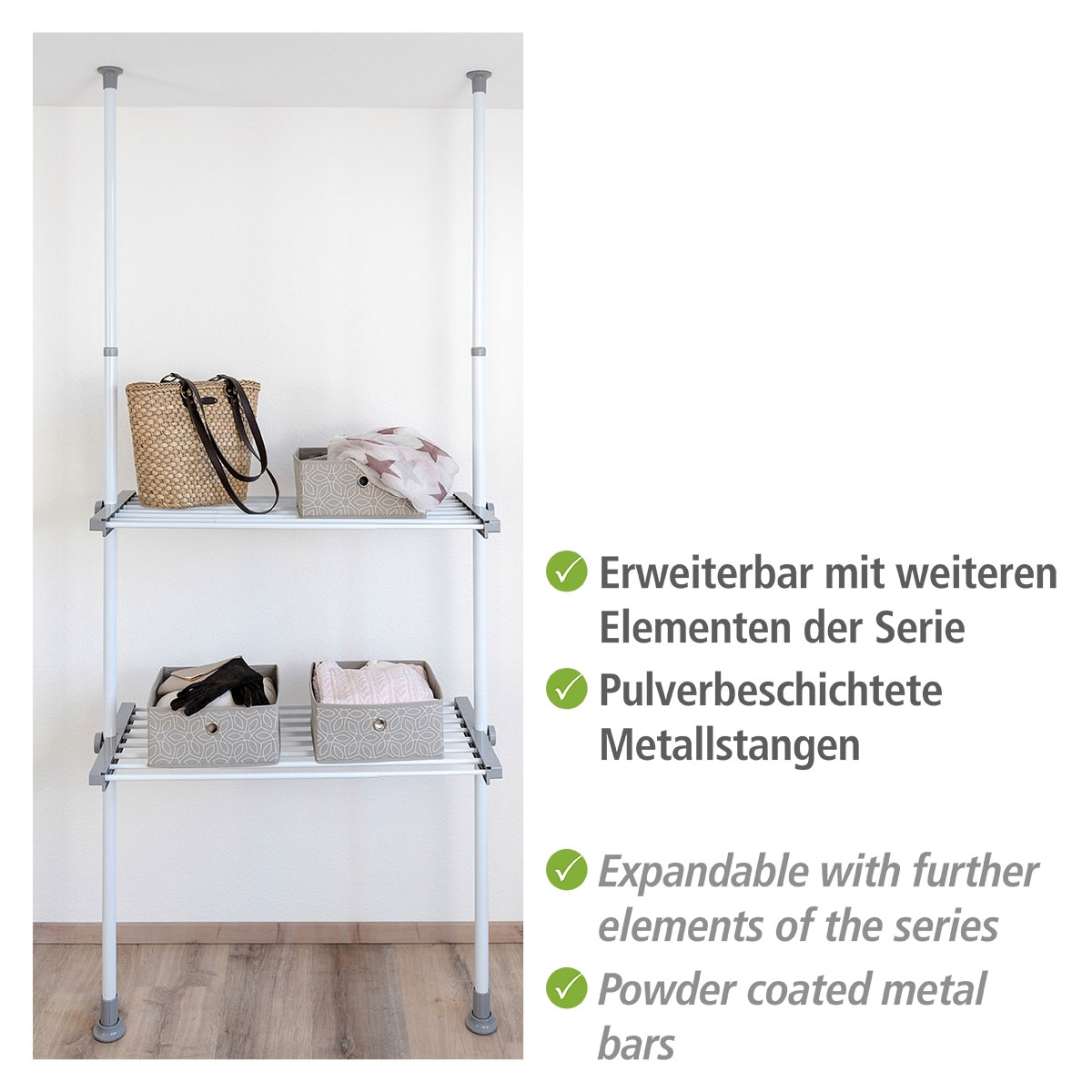 Wenko  Regalboden Herkules 73-120 cm Bild 4