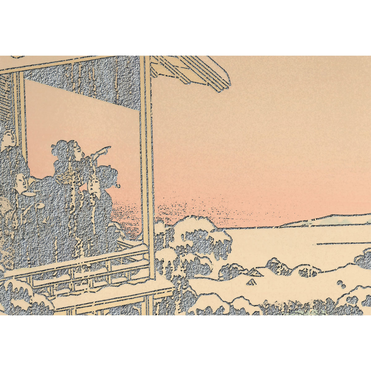 Komar  Vlies Fototapete Land of Gold 300x280 cm Bild 3