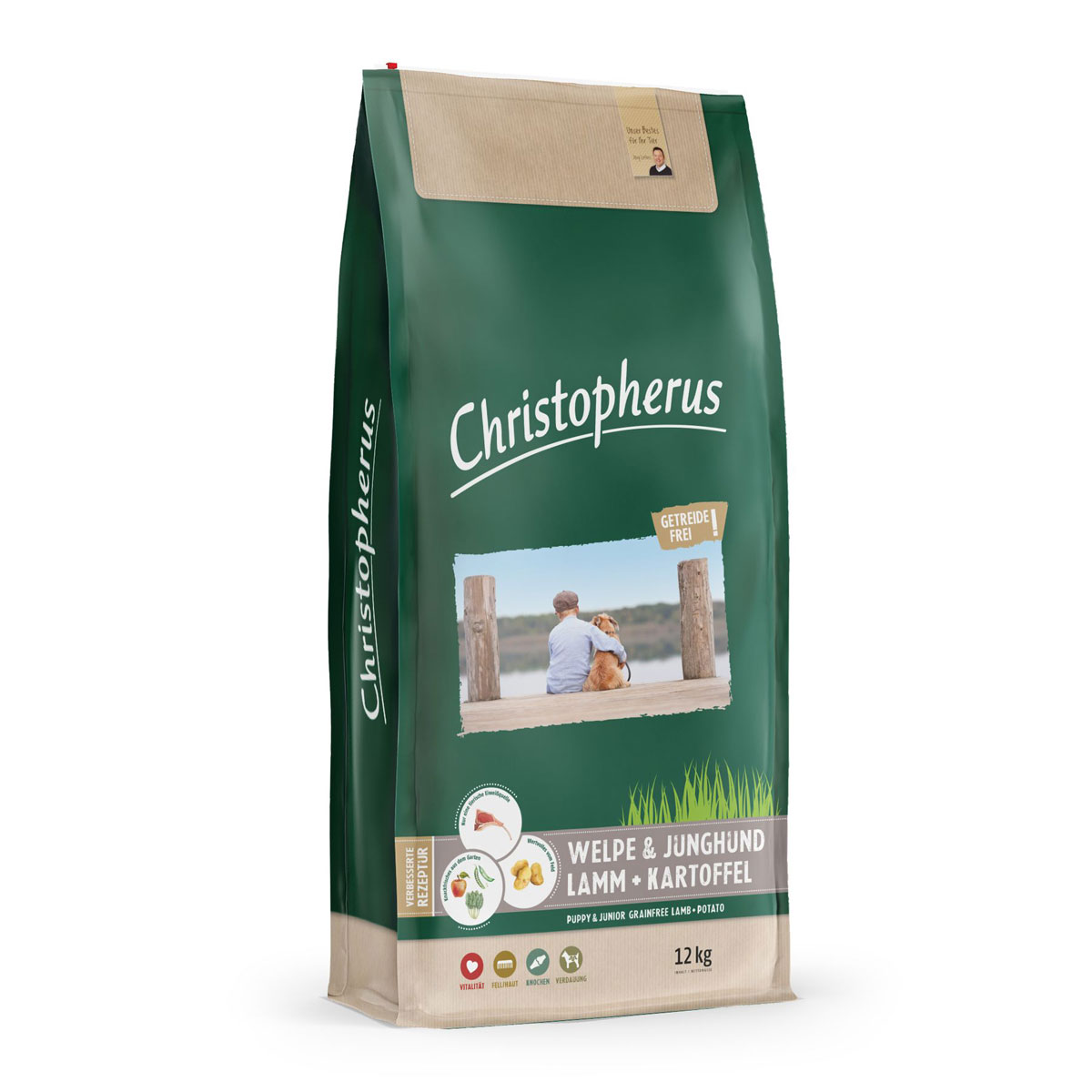 Christopherus Dog Welpe und Junghund Getreidefrei 12kg