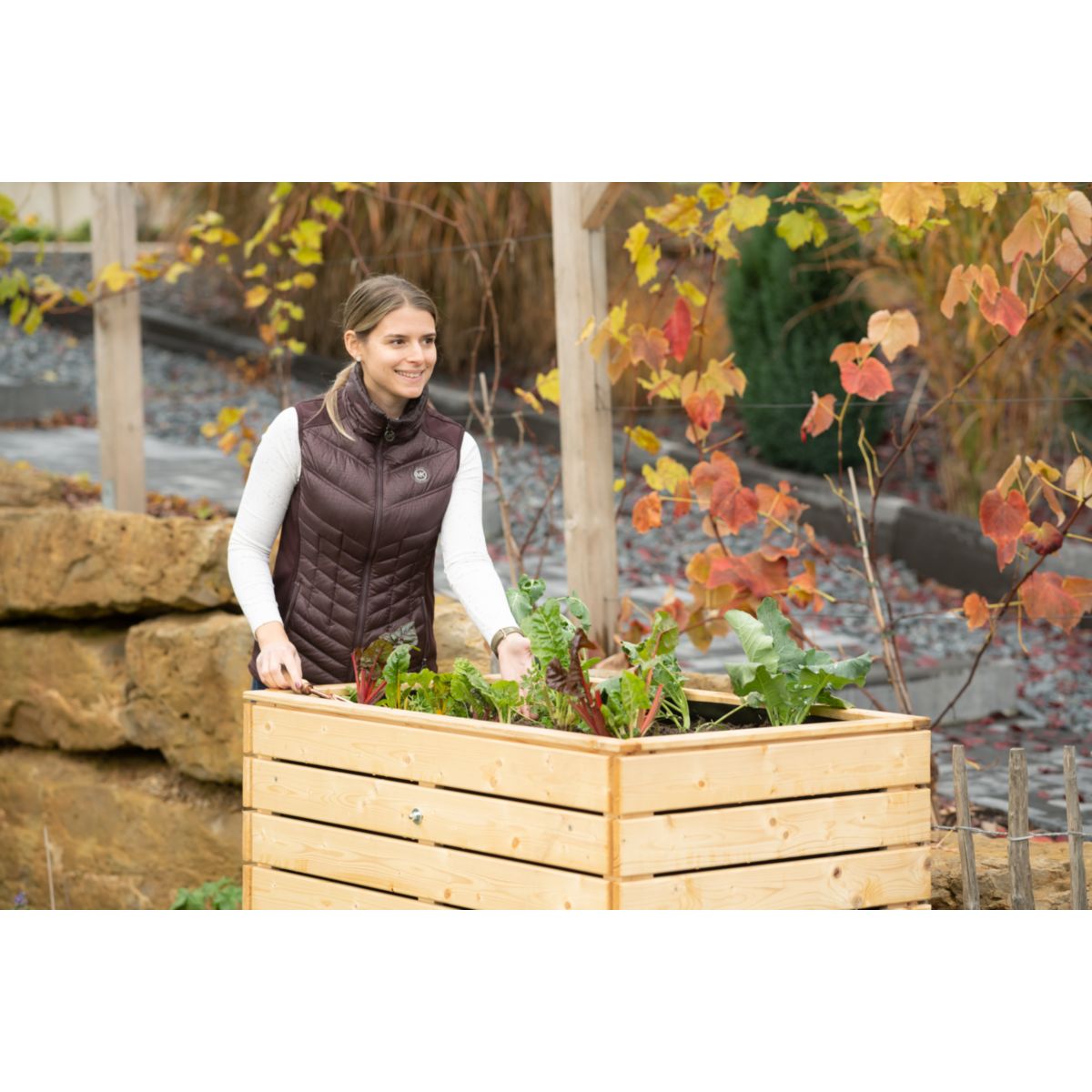 Westmann Hochbeet Asket M 70x110x90cm Bild 2