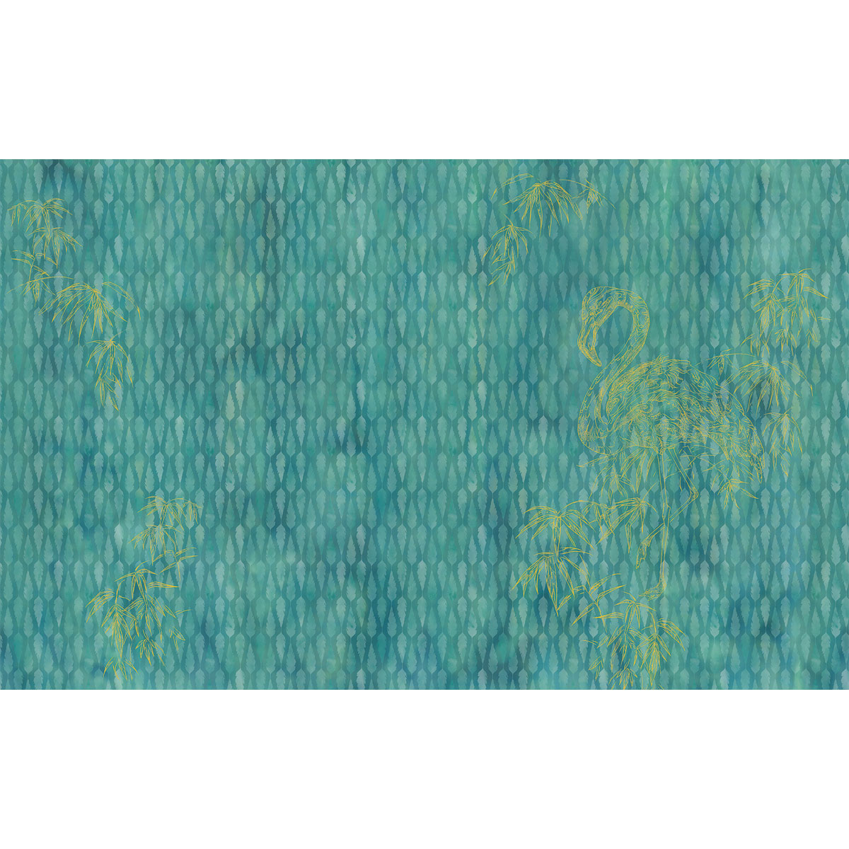 Komar  Vlies Fototapete Wild Flamingo 400x250 cm Bild 2