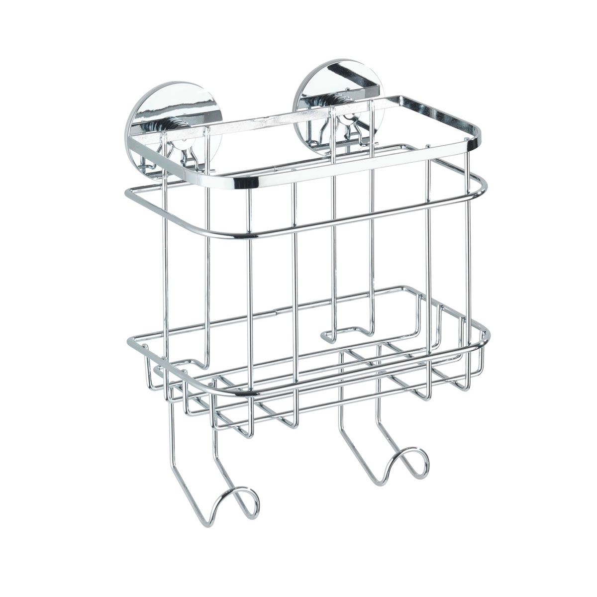 Wenko Turbo-Loc Wandkorb mit Haken