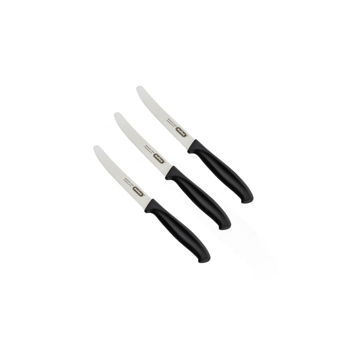 Mulex Universal Küchen-Tafelmesser, 3er-Set