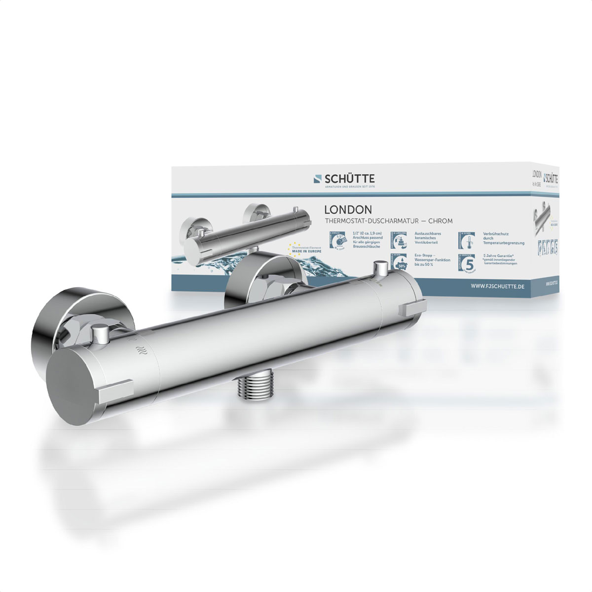 Schütte Duscharmatur London chrom Bild 2