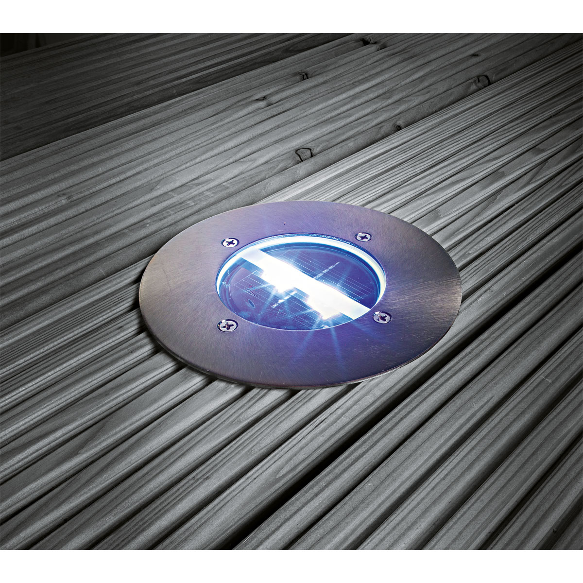 Flector Garten LED-Solar-Bodeneinbauleuchte rund Bild 4