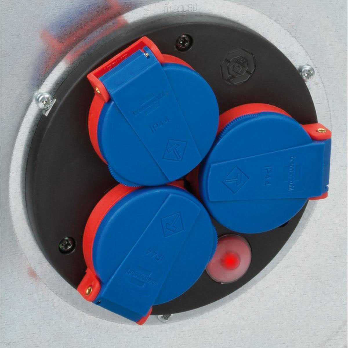 Brennenstuhl Kabeltrommel Garant S 25 m Stahlblech silber Bild 3