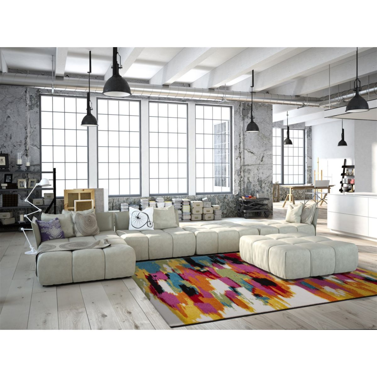 Guayama 255 Multi 80cm x 150cm Bild 2