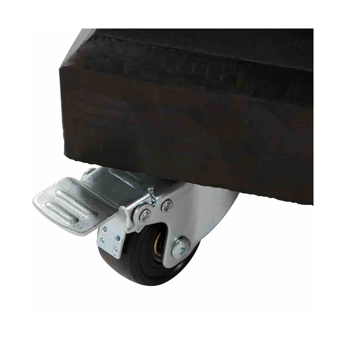 Siena Garden Schirmständer „Ferona“ 90 kg, 76x76x13 cm, Granit schwarz, inkl. Rollen Bild 4