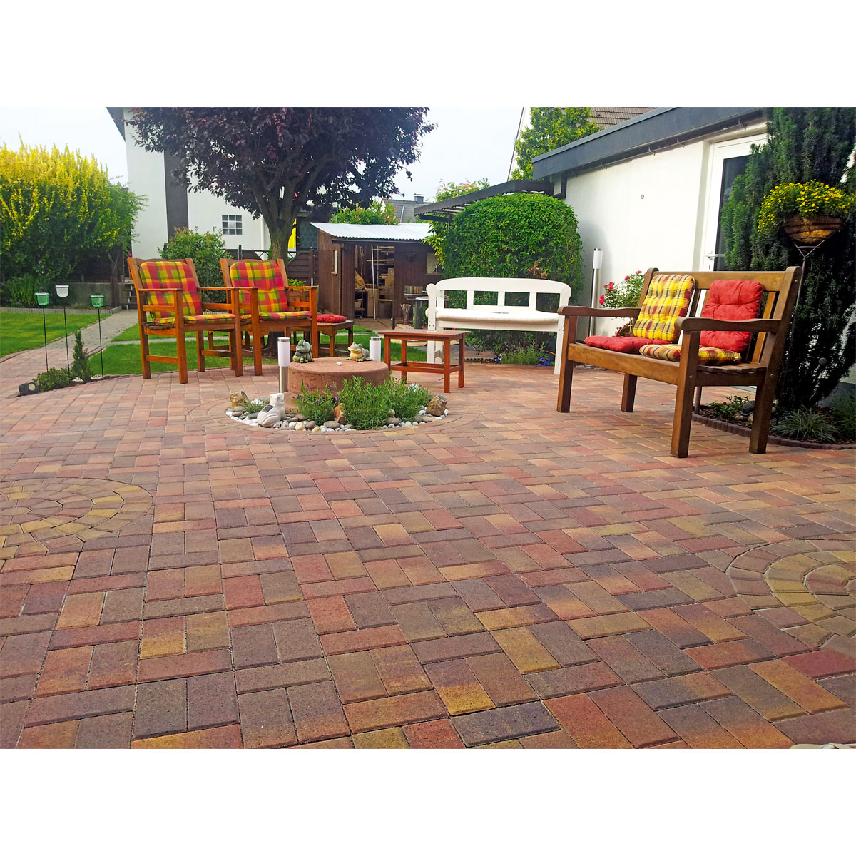 Lusit  Pflastersteine 20 x 10 cm weinlaub Bild 2