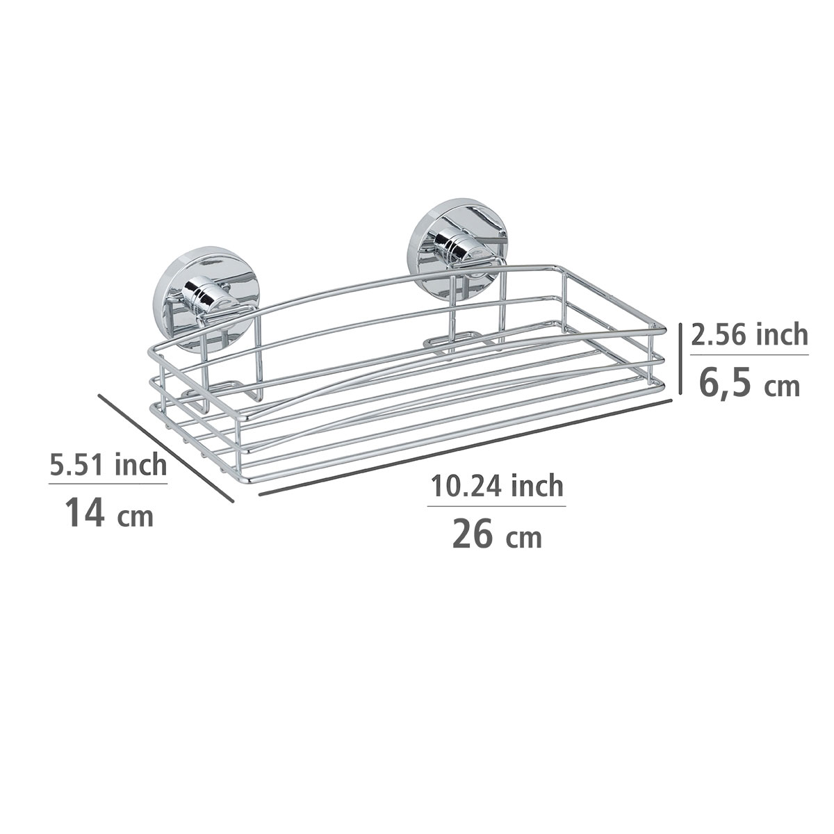 Wenko Vacuum-Loc Wandablage Bild 5