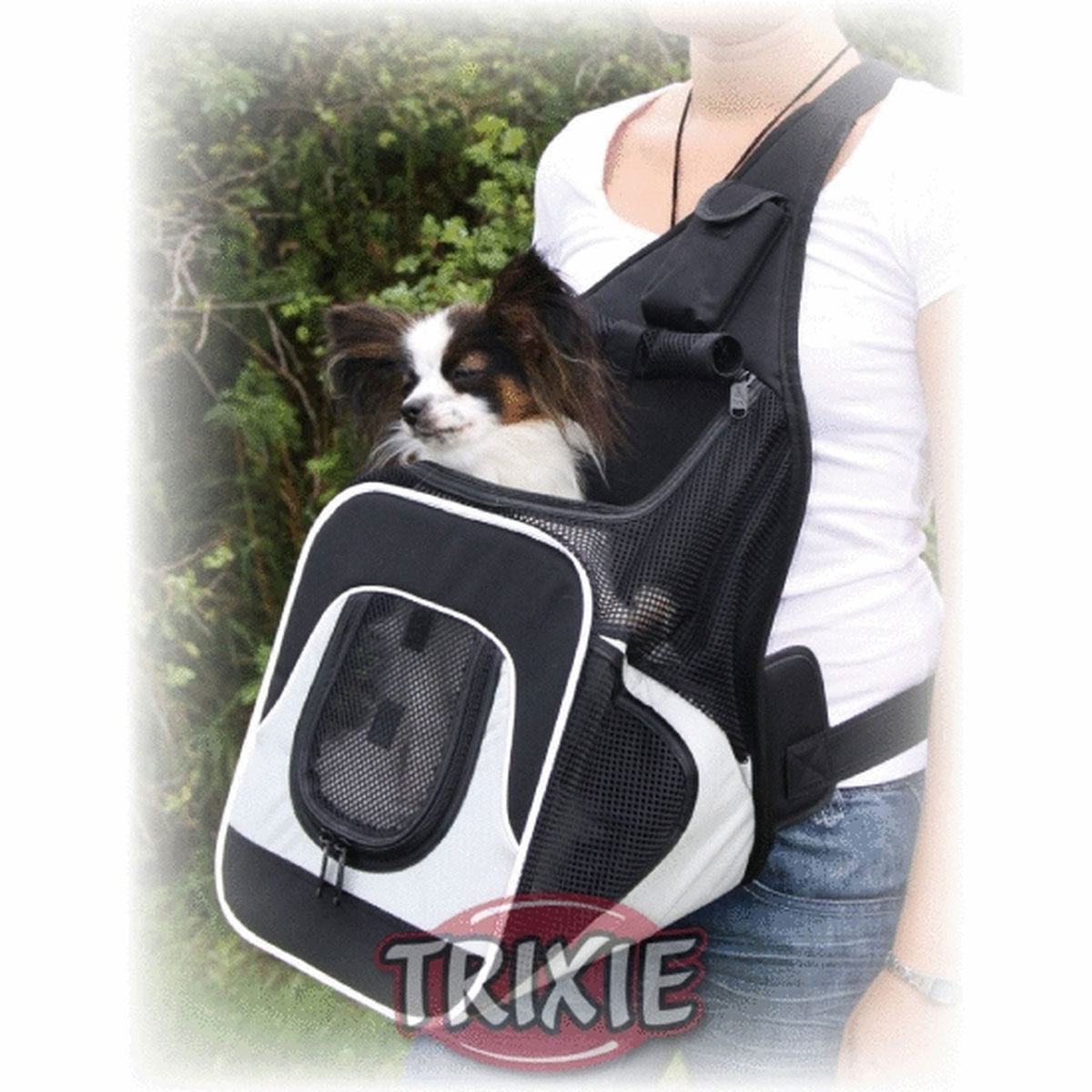 Trixie  Dog Fronttasche Savina Nylon 30×33×26 cm
