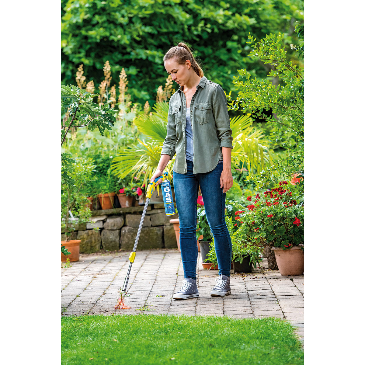 Gloria Unkrautbrenner Thermoflamm bio Comfort PLUS inkl Gaskartusche Bild 2