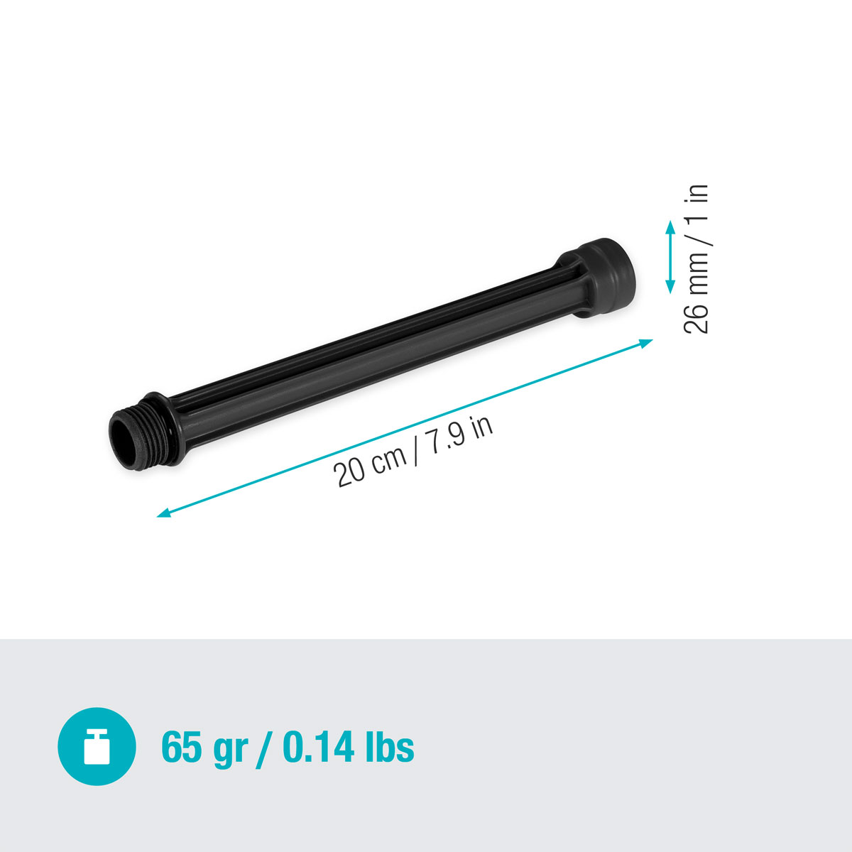 Gardena  Micro-Drip-System Verlängerungsrohr für OS 90 2 Stück Bild 4