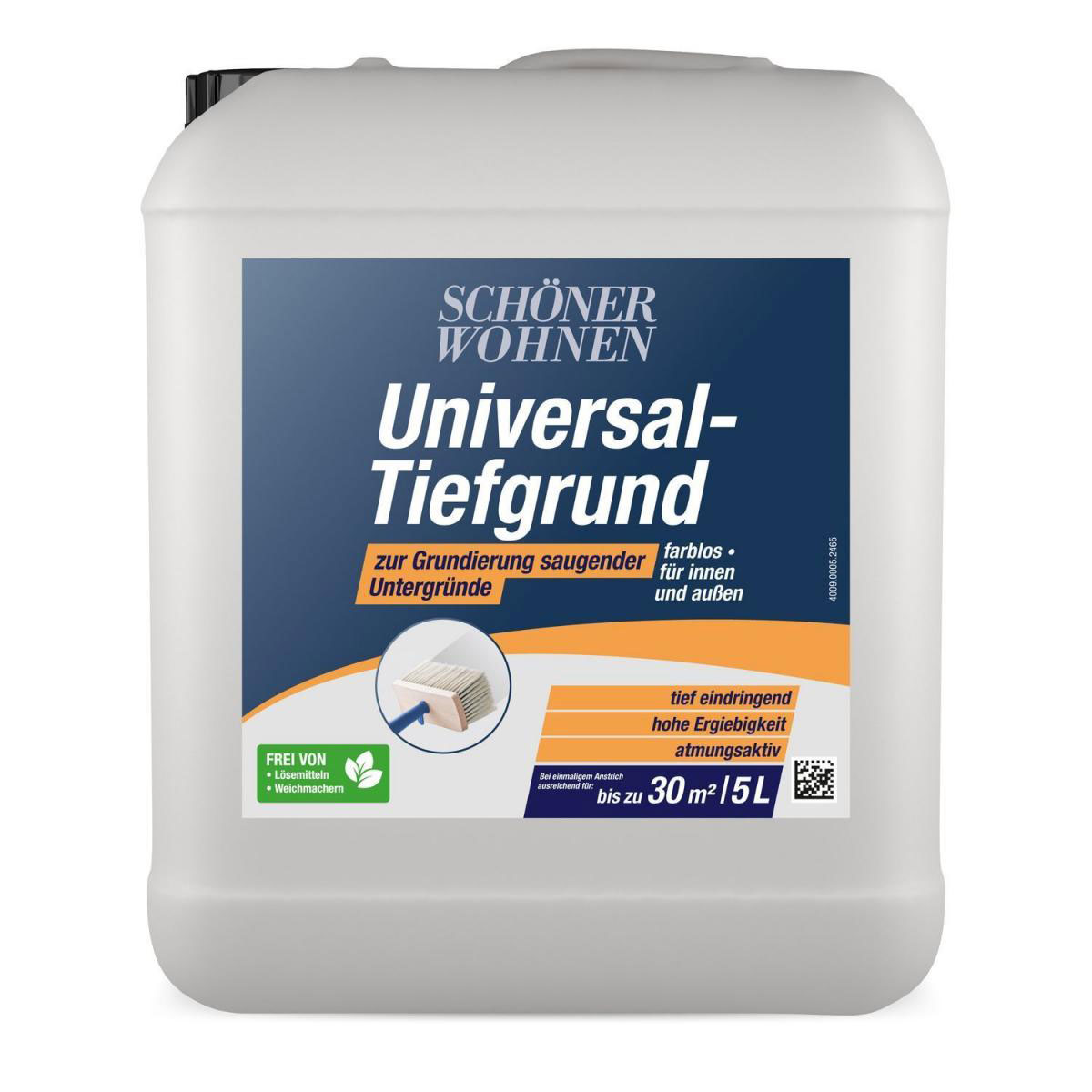 Schöner Wohnen Farbe Universal-Tiefgrund lösemittelfrei 5000 ml