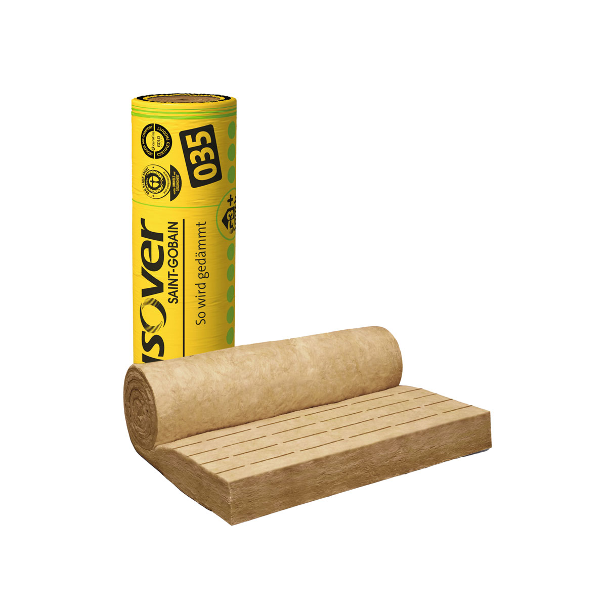 ISOVER Klemmfilz 035 120 x 560 x 10 cm Bild 1