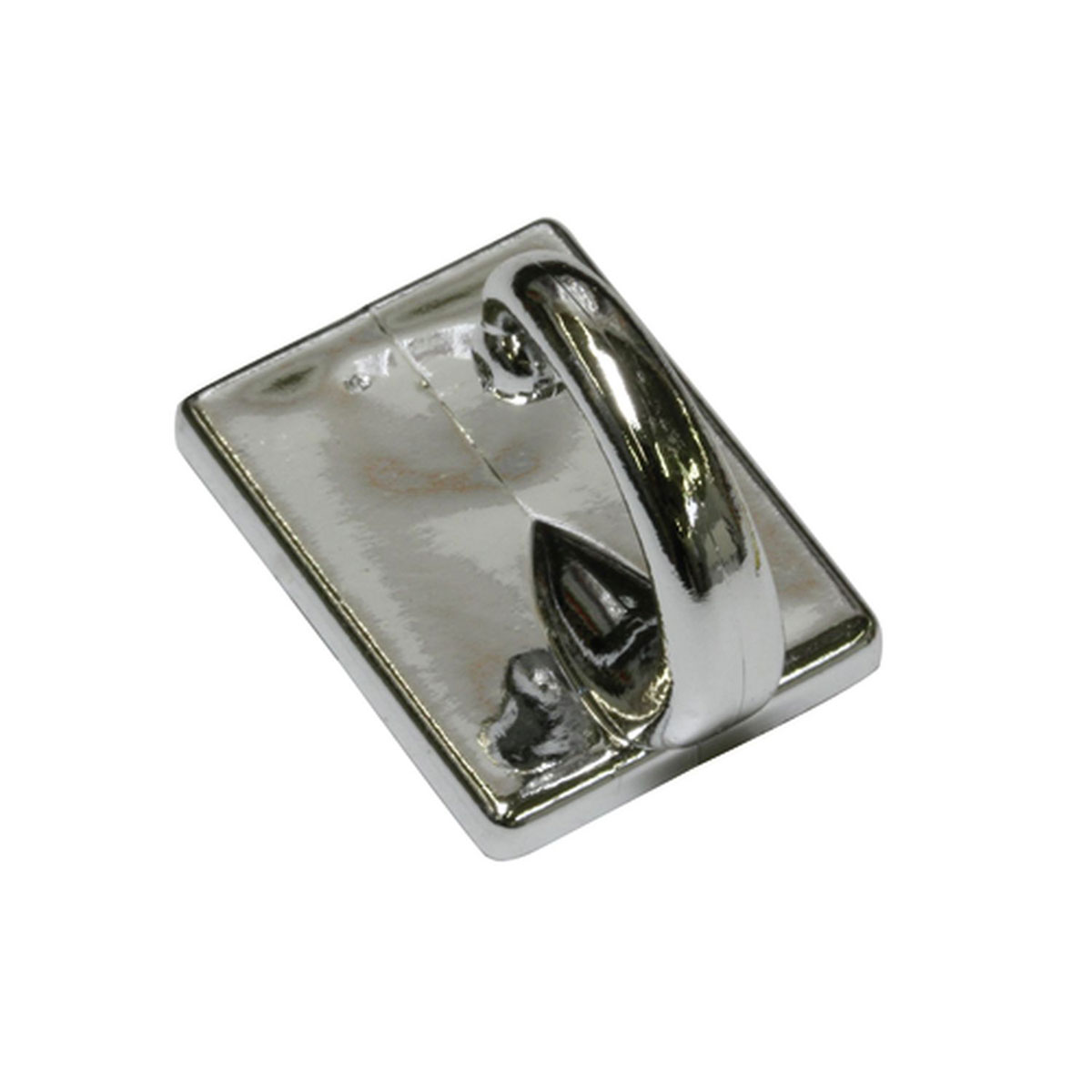 Gardinia Raffhaken selbstklebend 2,5 cm chrom Bild 1