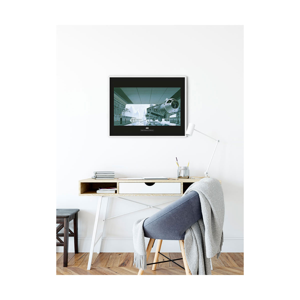 Komar  Wandbild Star Wars Classic Hangar Shuttle 50x40 cm Bild 5