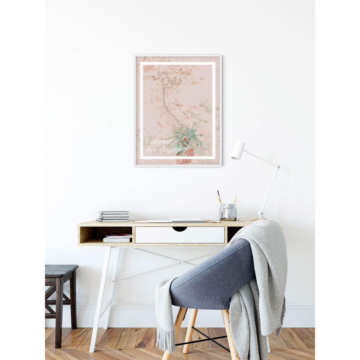 Komar  Wandbild PLANT ART L'amour des plantes 30x40 cm