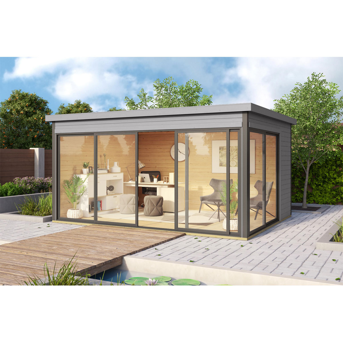 Designhaus 412 Größe 2 hellgrau Bild 1