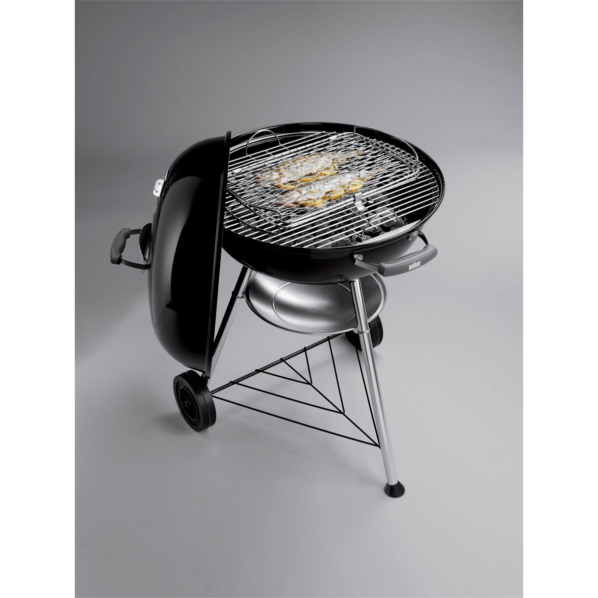 Weber Kugelgrill Compact Kettle 57 cm schwarz Bild 13