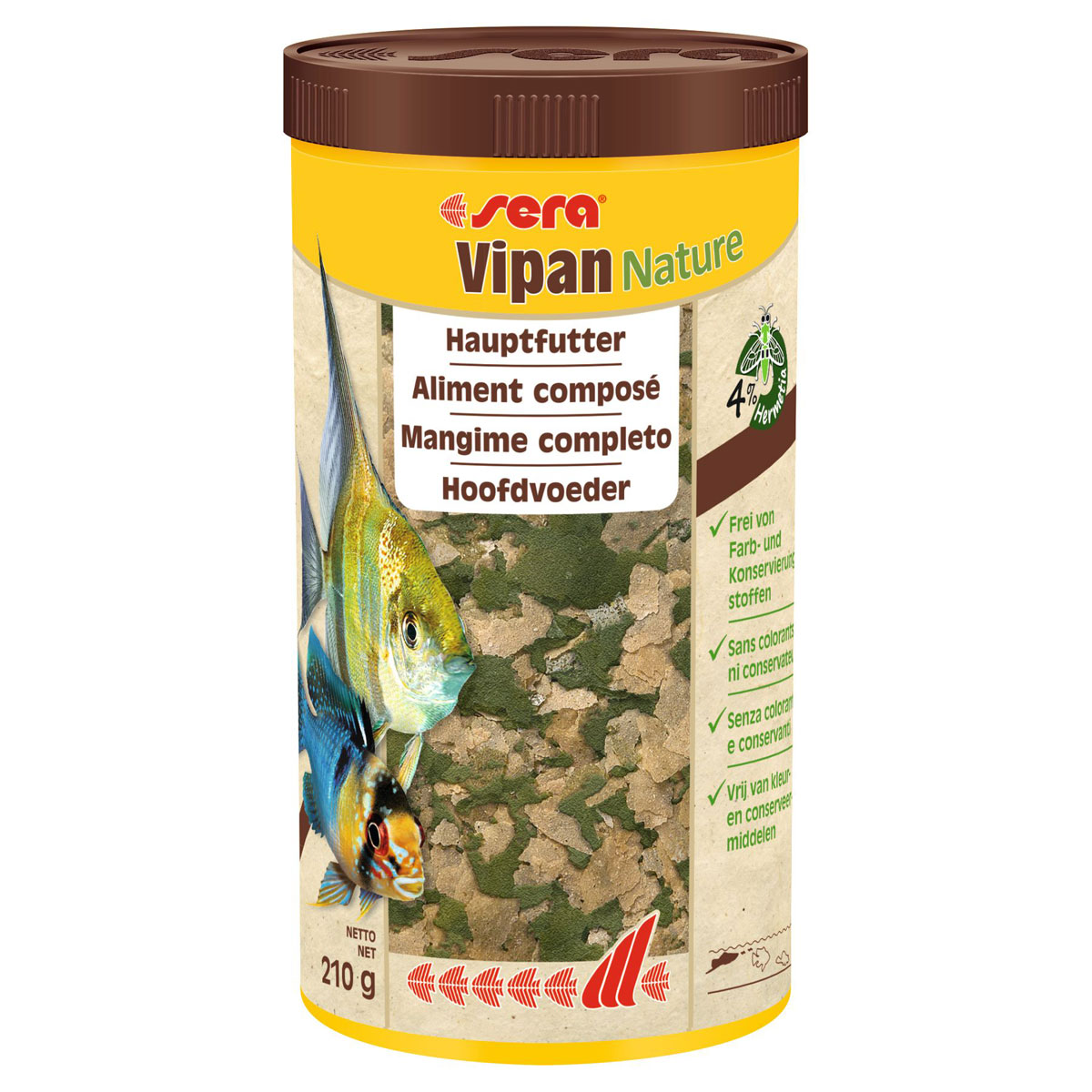 sera Vipan Flakes 1000ml/210gHauptfutter