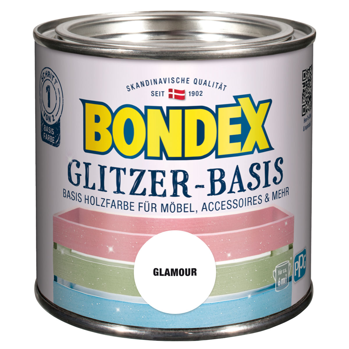 Bondex Glitzer-Basis Glamour 500 ml Bild 1