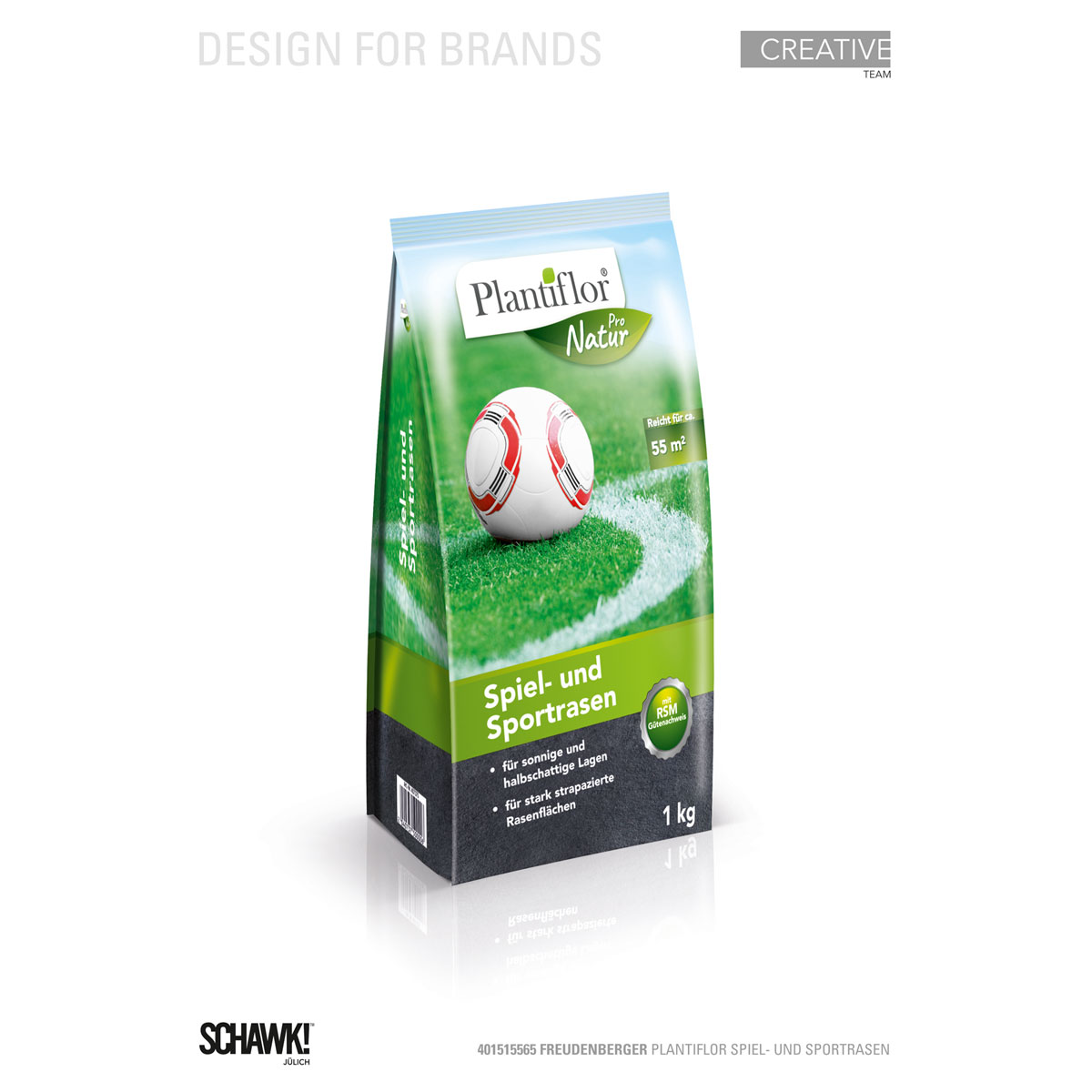 Plantiflor Spiel- und Sportrasensamen 1 kg