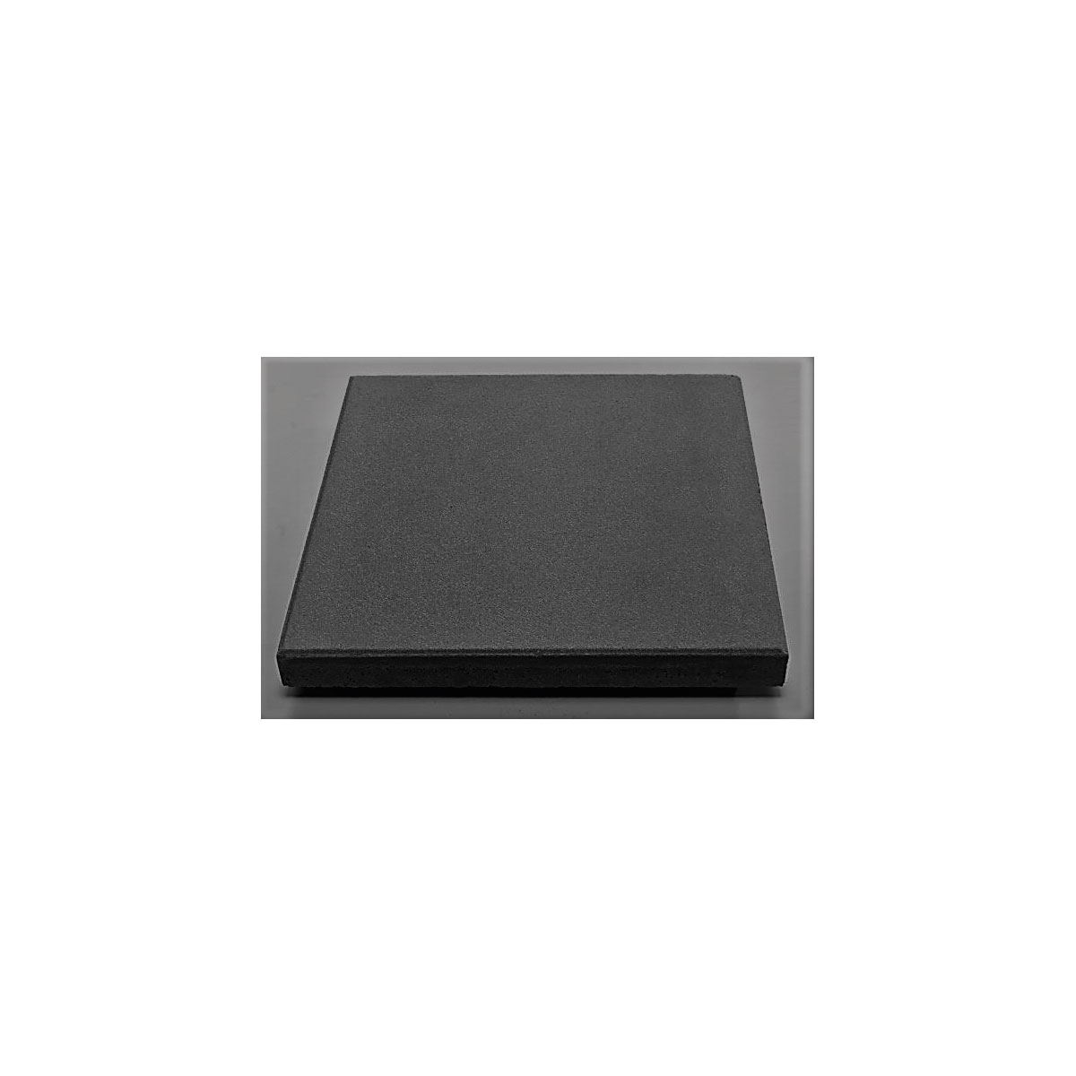 Terrassenplatte Classic schwarz 40 x 40 x 3,8 cm