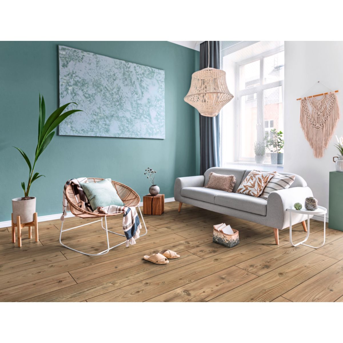  Laminatboden Ambiente Steinkiefer Mediterran 138x19,3 cm Bild 3