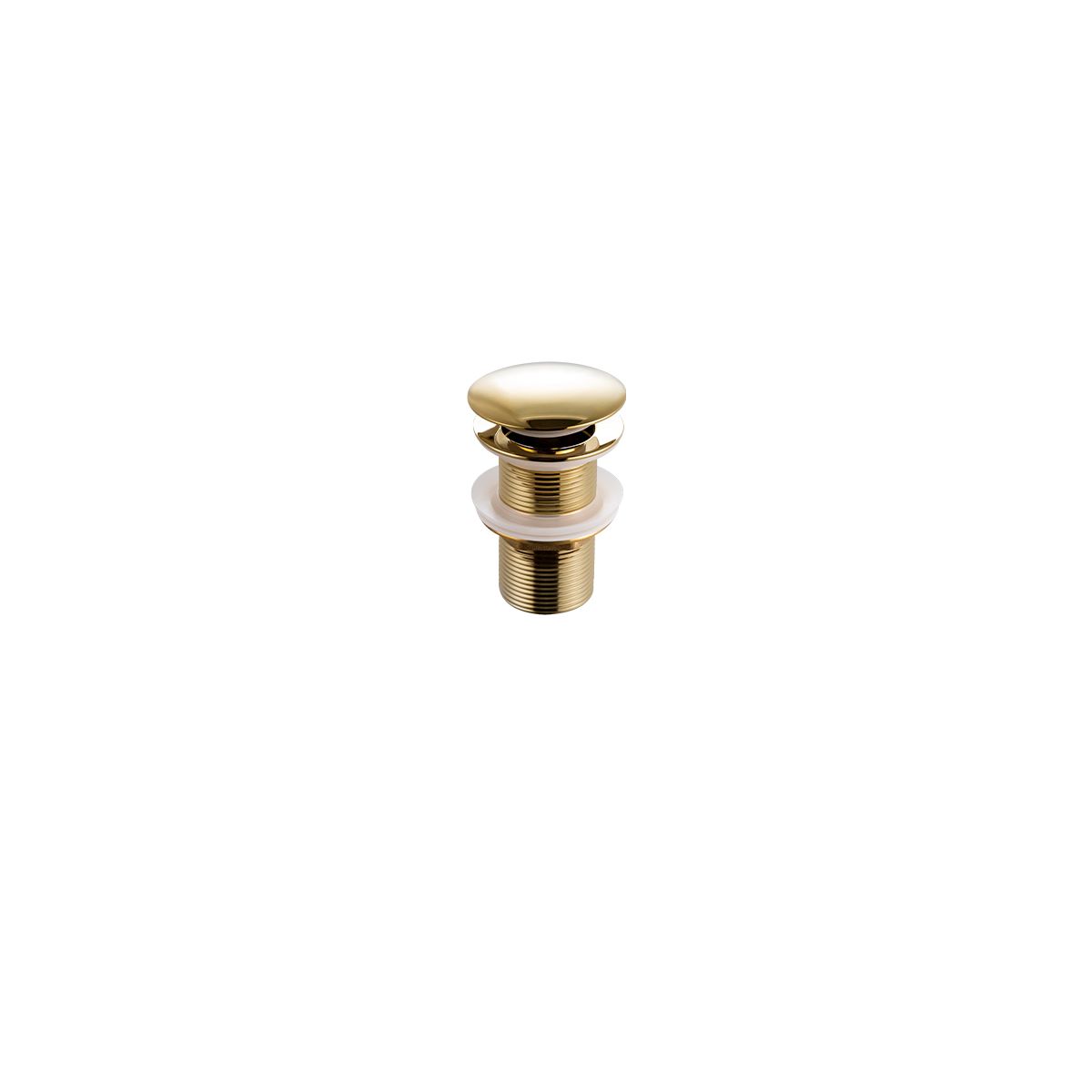 sanicomfort Ablaufventil permanent, 1 1/4" rose gold