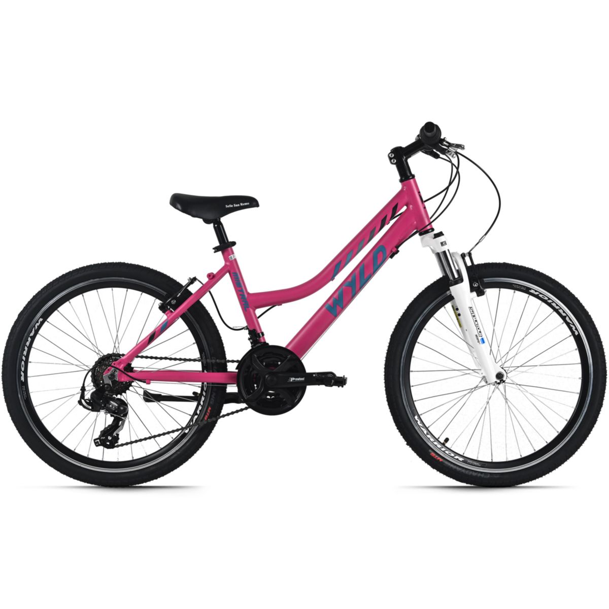 WYLD Kinderfahrrad Girls 24" Mistral Pink 18 Gänge RH 38 cm - Ab 8 Jahre