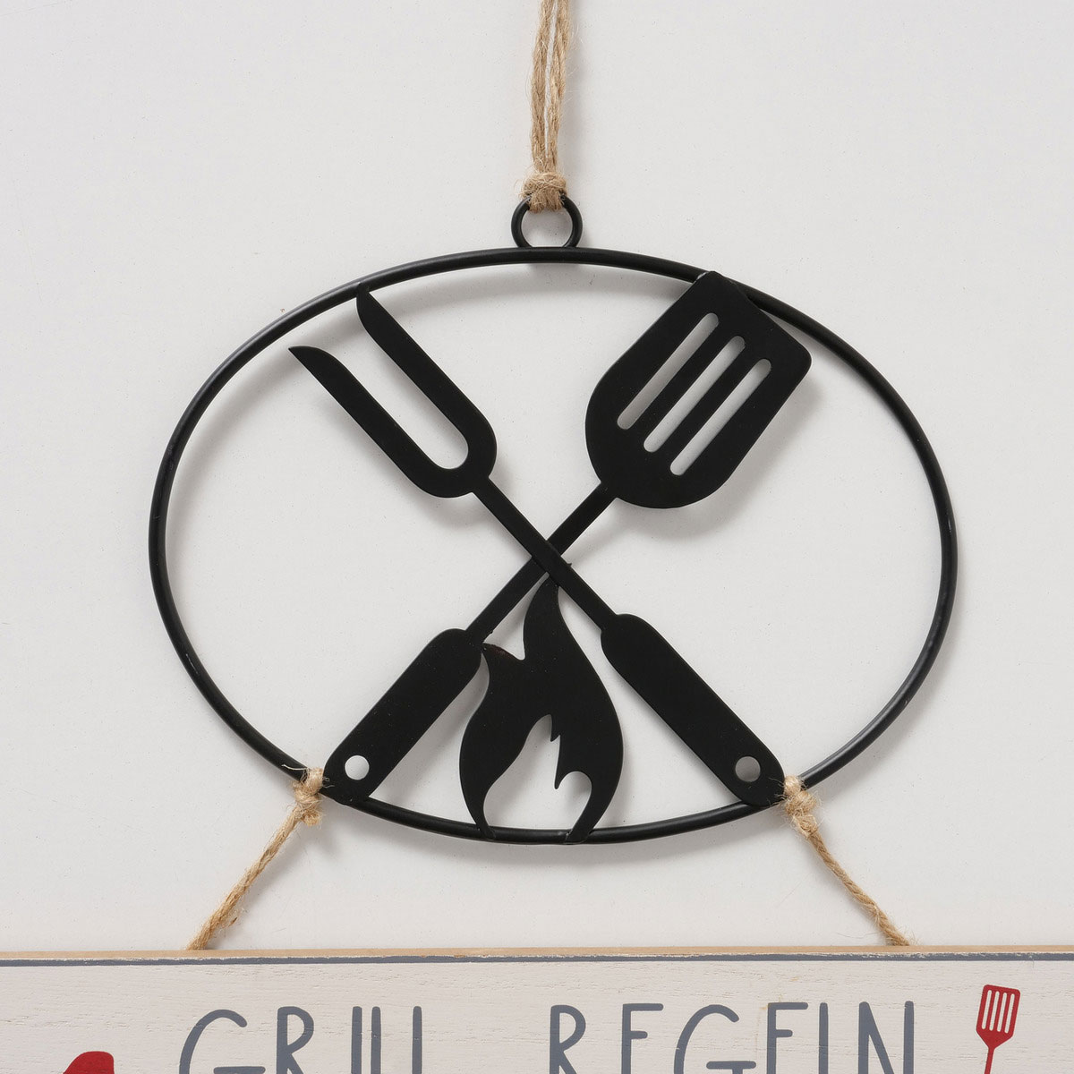 Schild Grill 30x45 cm Bild 5