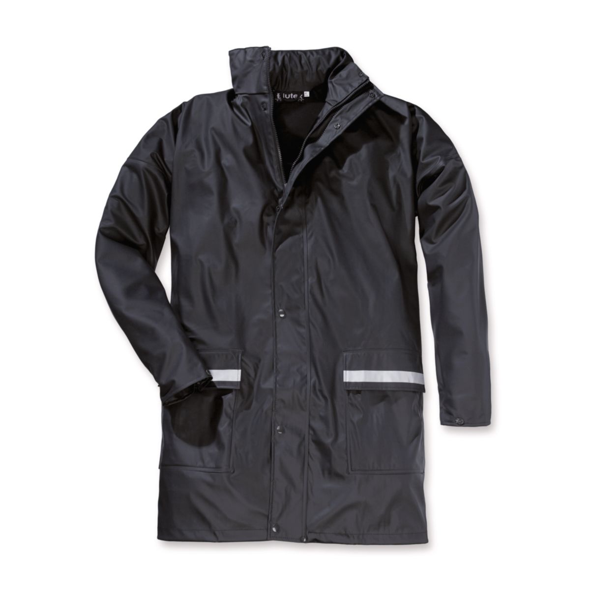 Scheibler PU-Regenjacke mit Reflexstreifen blau Gr. L