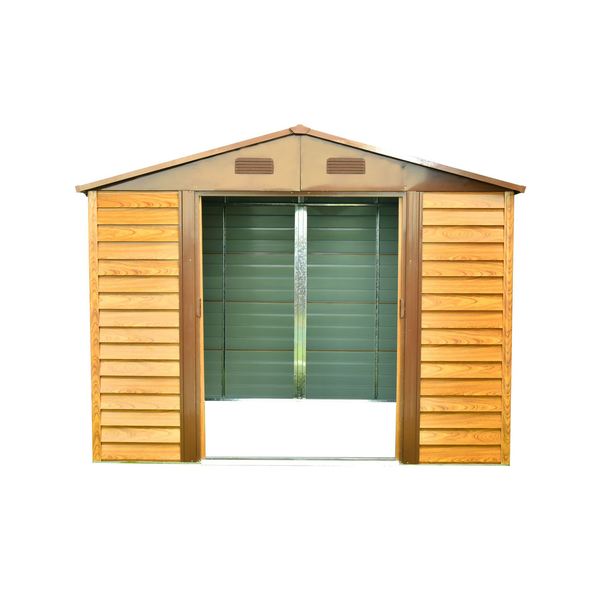 Pergart Gerätehaus Frankfurt II 8,2m² holzoptik Bild 4