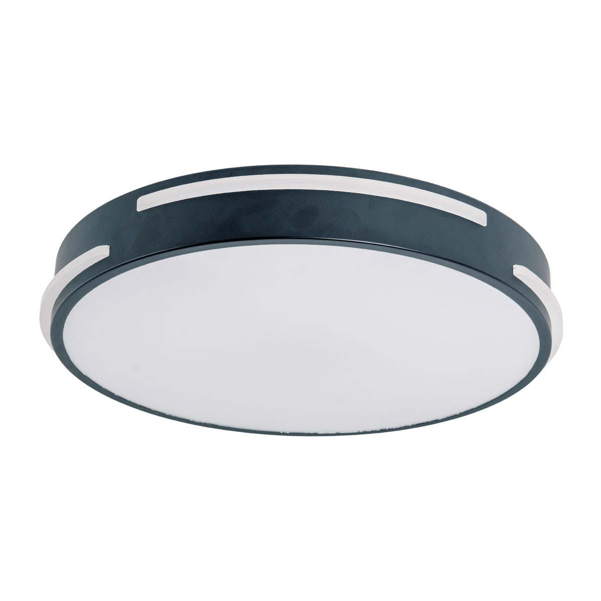 Naeve LED DL Ventura Metall/KSschwarz LxBxH: 40x40x6cm dimmbar