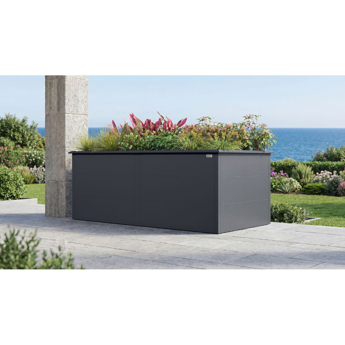 Weka Metall-Hochbeet Gary XL