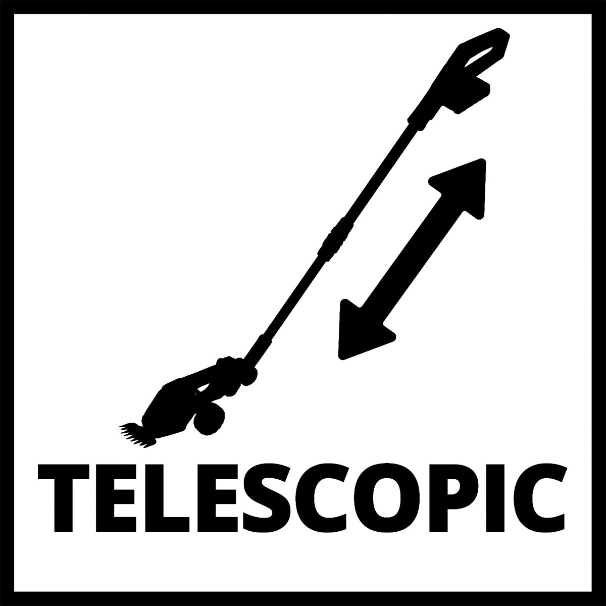 Einhell Akku Gras u.Strauchschere GE-CG 18/100 Li T-Solo Bild 10