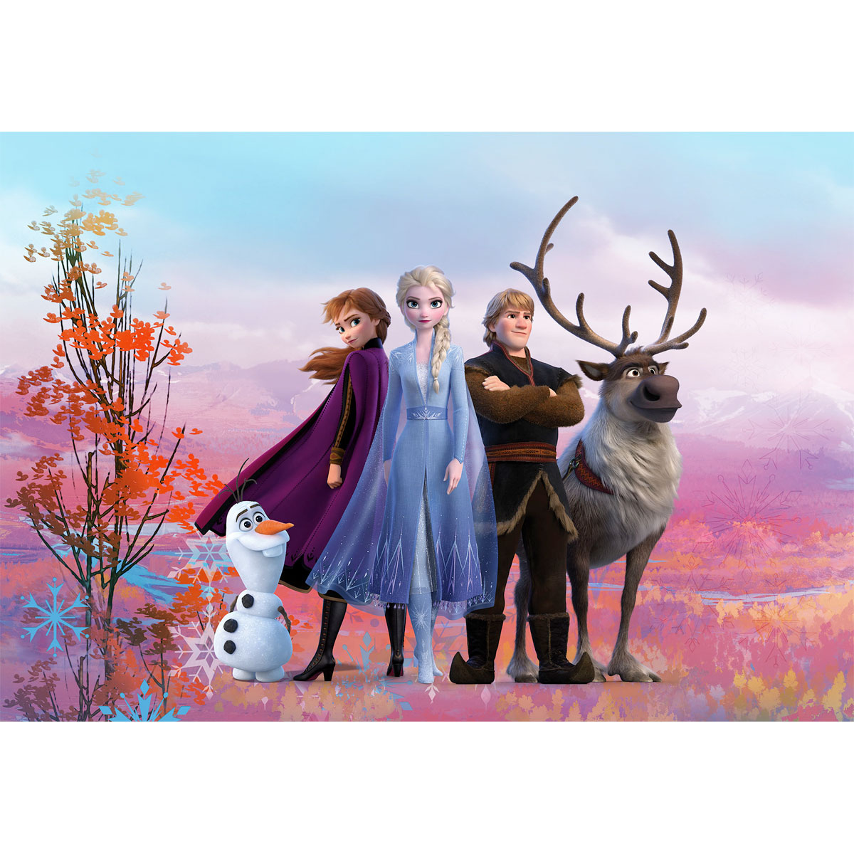 Komar  Papier Fototapete Frozen Iconic 368x254 cm Bild 2