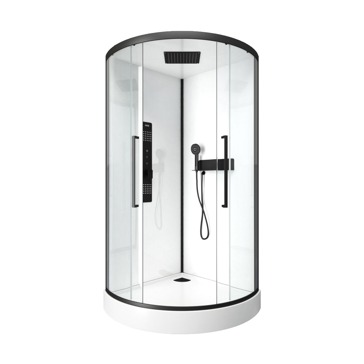 Aurlane Komplettdusche Urban rund 90 x 215 cm Bild 1