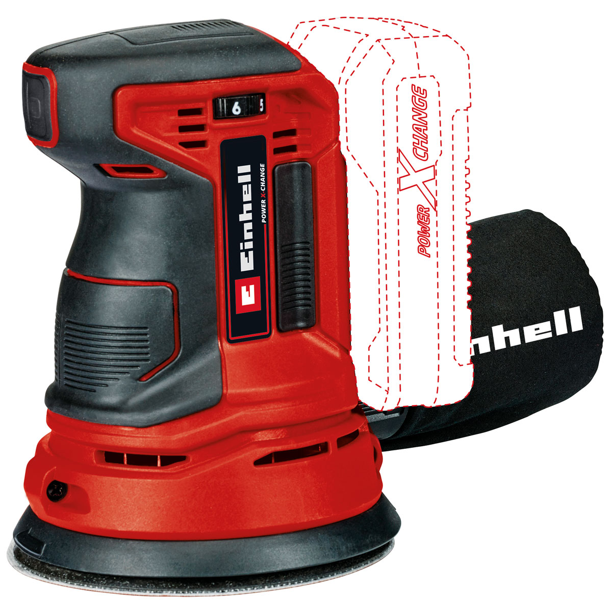 Einhell Akku-Exzenterschleifer TE-RS 18 LI-Solo