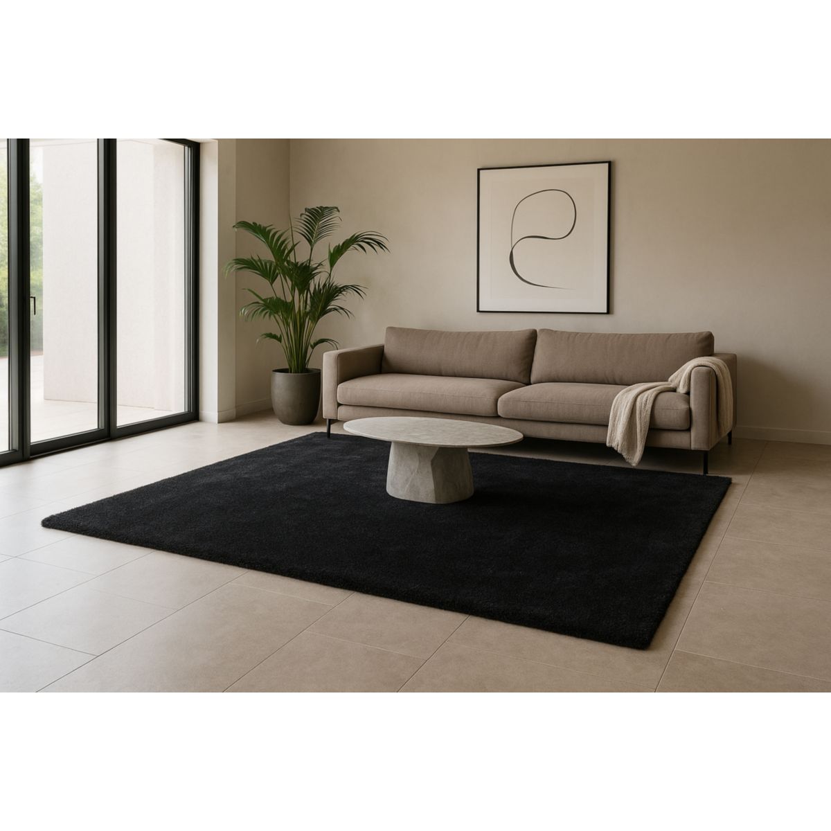 Zone 825 Graphit 200cm x 290cm Bild 3