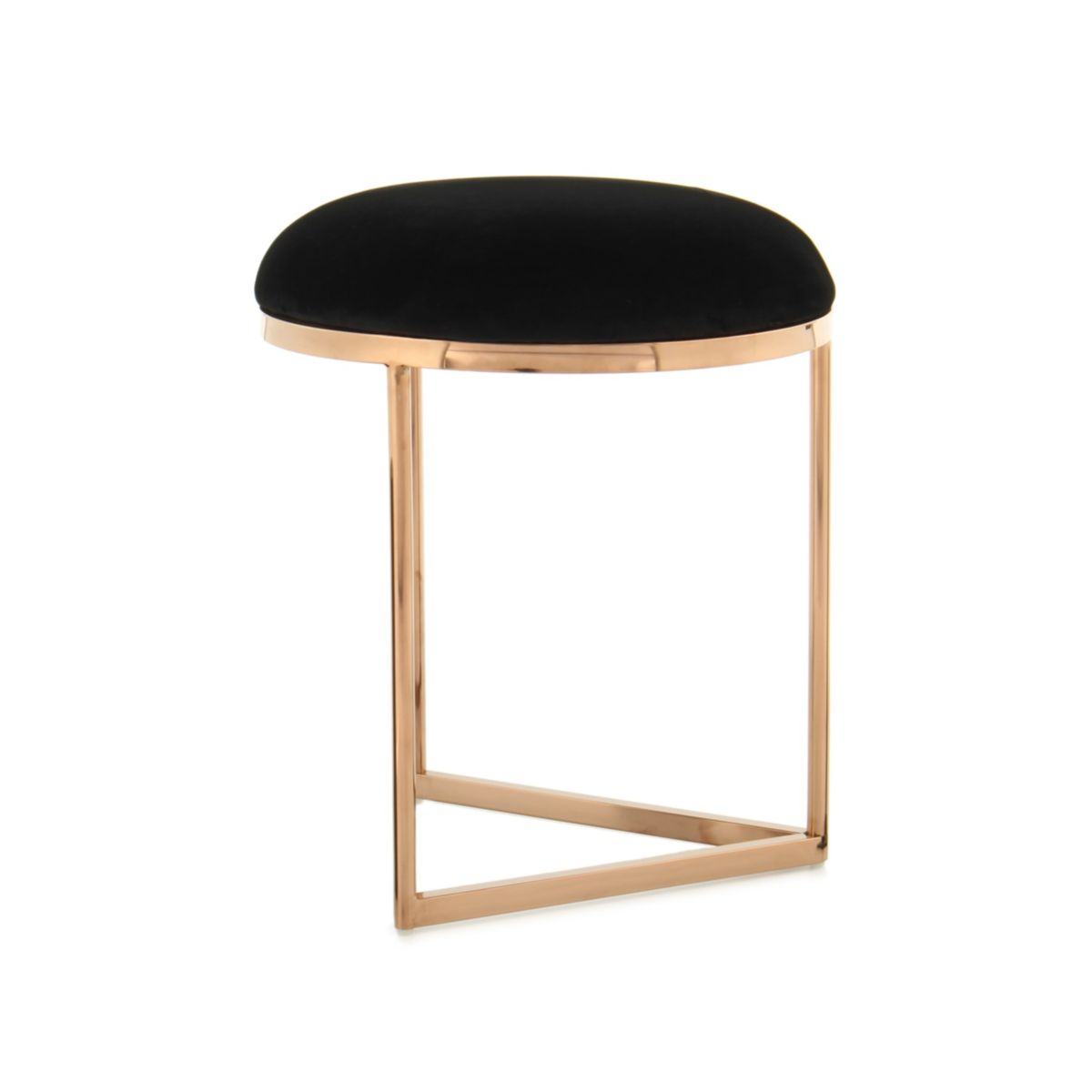 Hocker Wynona 325 schwarz rosegold Bild 2
