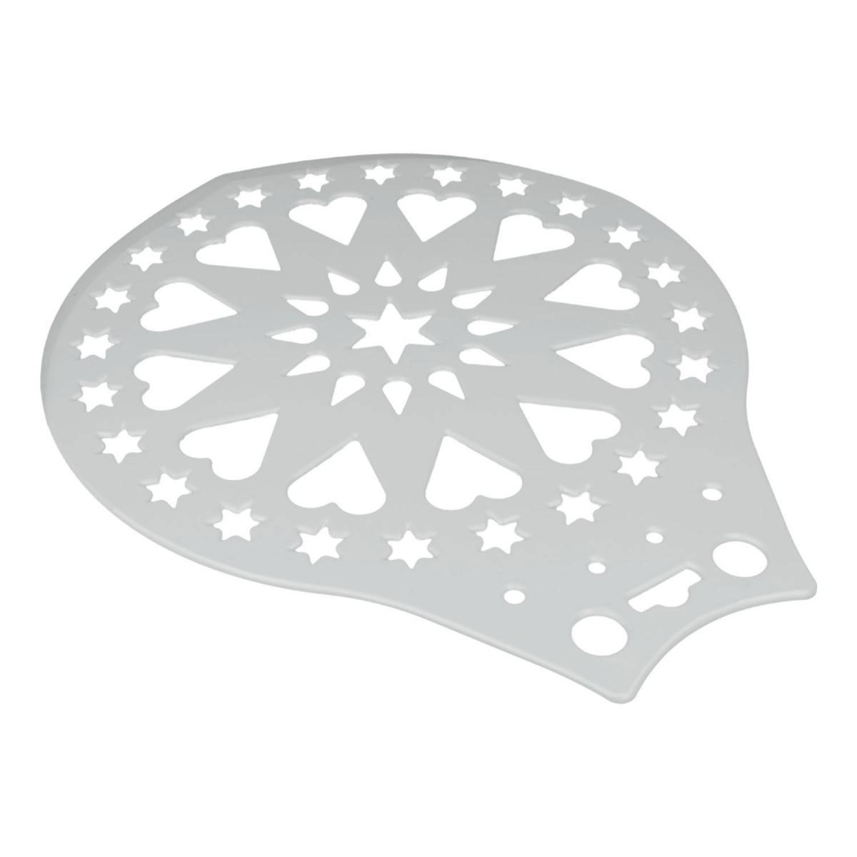 Metaltex Kuchenheber u.Verzierschablone 28 cm